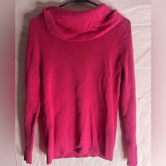 women's small banana republic pink turtleneck - Picture 1 of 3